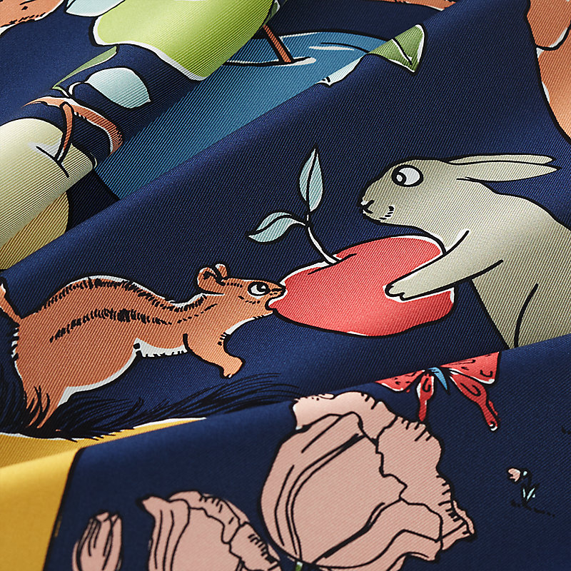 Le Pommier Sellier scarf 90 | Hermès Australia